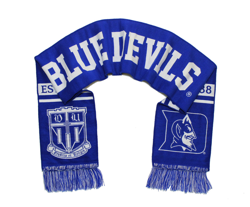 Duke University Scarf - Classic Duke Blue Devils Woven