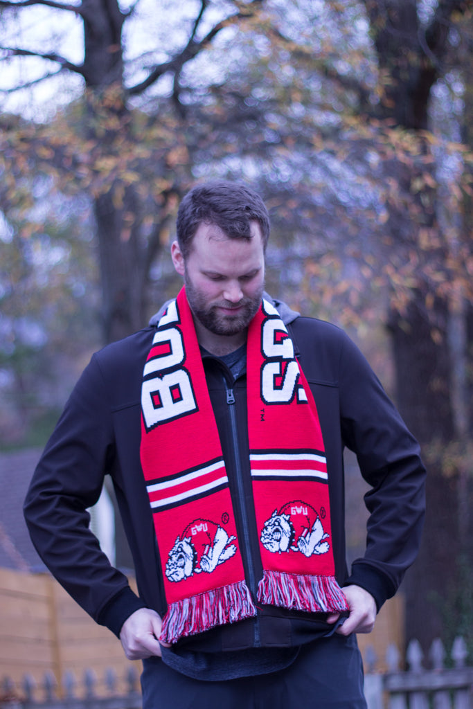 Gardner-Webb Scarf - GWU Bulldogs Knitted Classic