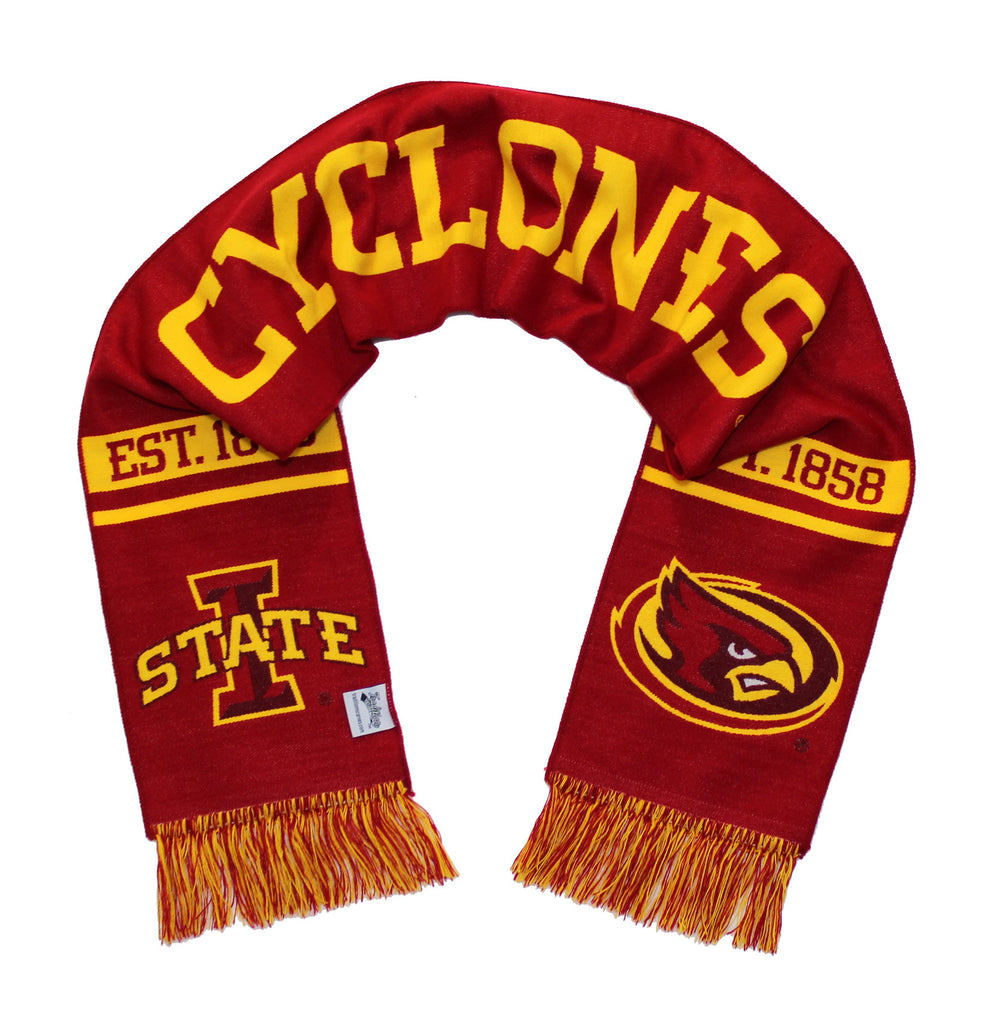 Iowa State Cyclones Scarf - Iowa State University Classic Woven