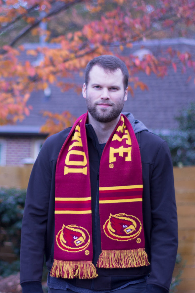 Iowa State Scarf - Iowa State Cyclones Knitted Classic