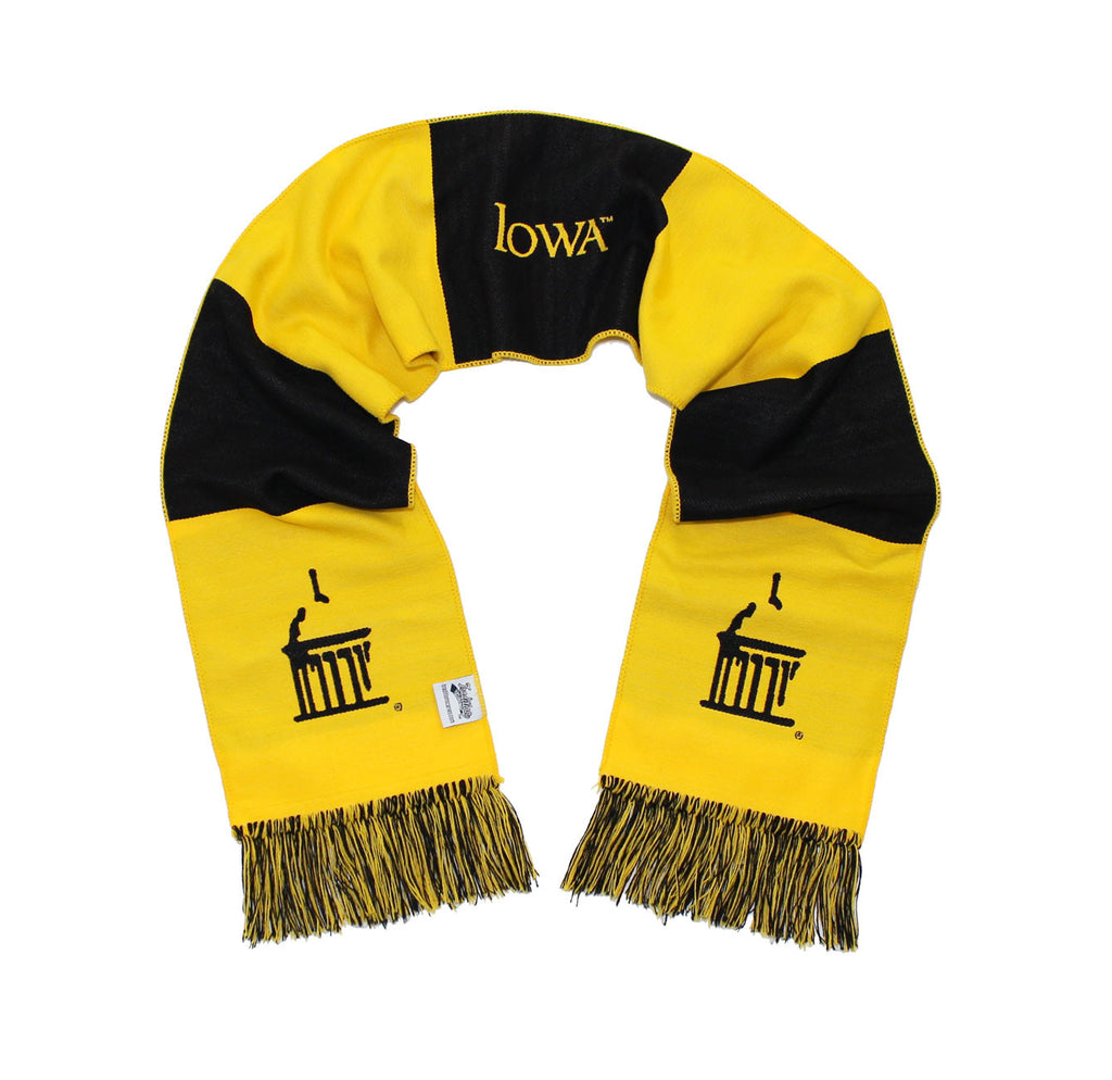 Iowa Hawkeyes Scarf - University of Iowa Alternate Woven