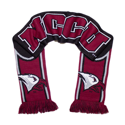 NCCU Eagles Scarf - North Carolina Central Knitted Classic