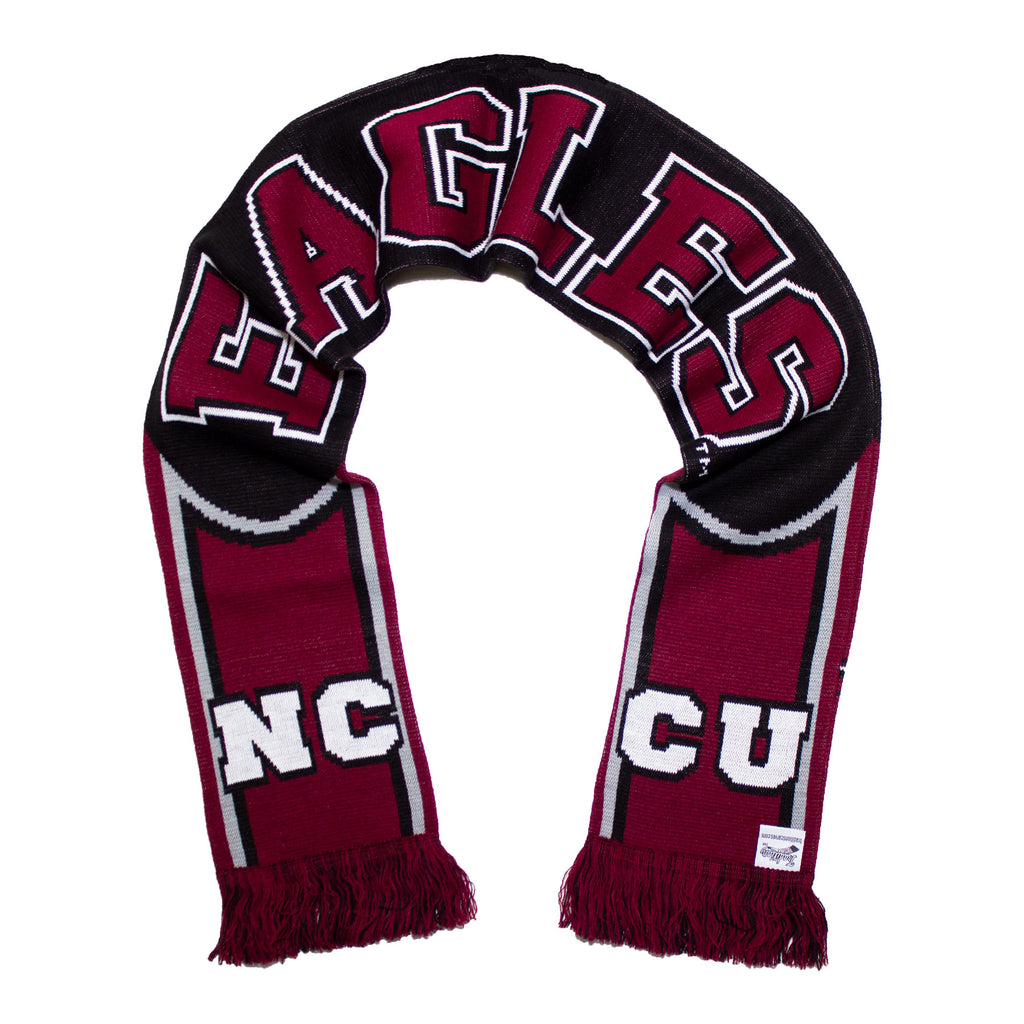 NCCU Eagles Scarf - North Carolina Central Knitted Classic
