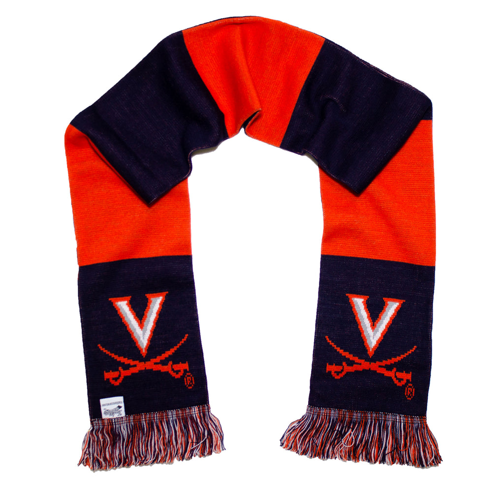 Virginia Cavaliers Scarf - UVA Classic Knitted
