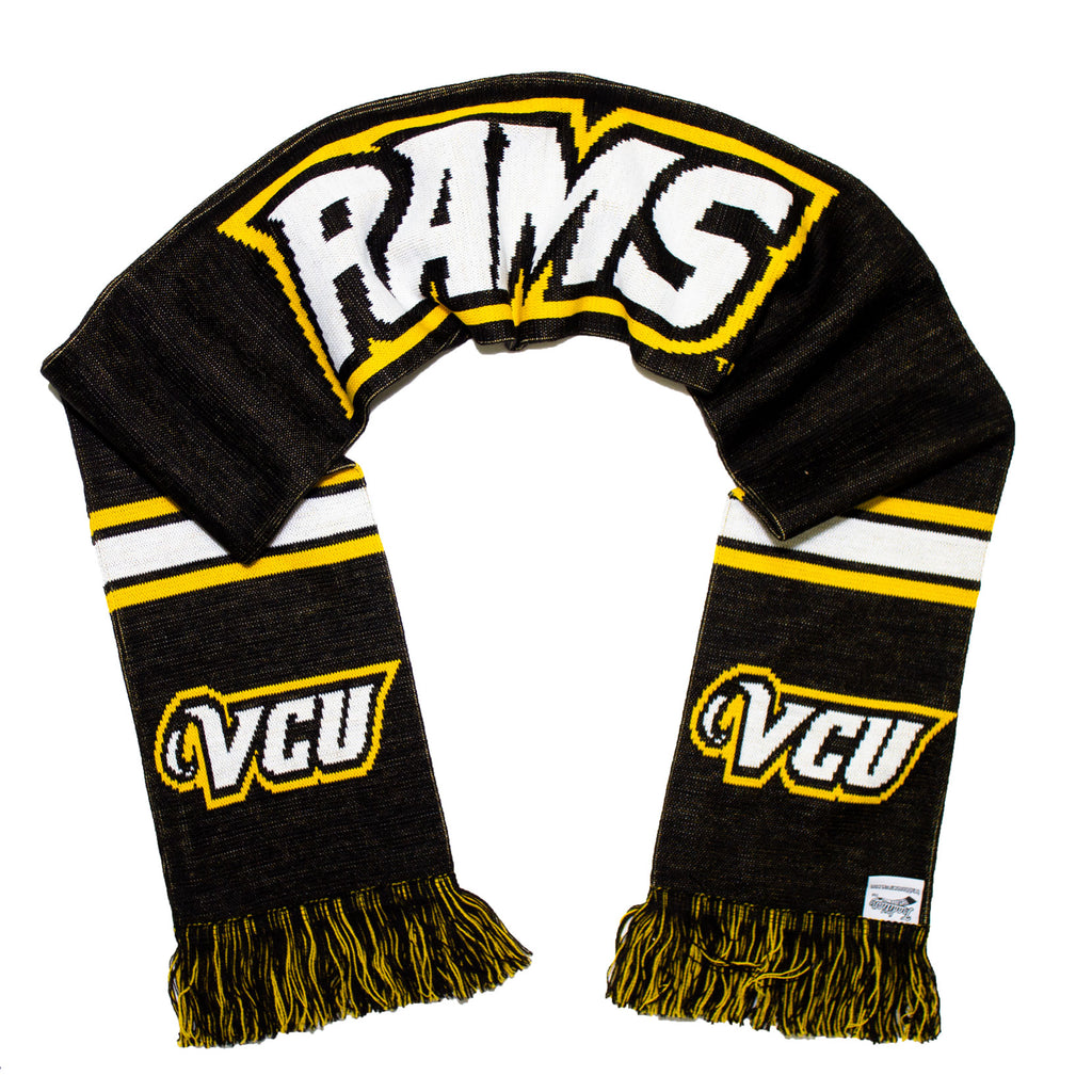 VCU Rams Scarf - Virginia Commonwealth University Knitted