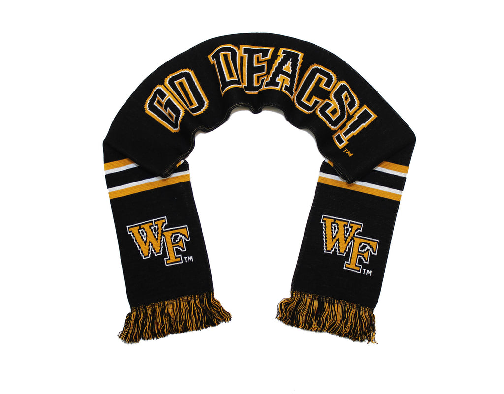 Wake Forest Scarf - WFU Demon Deacons Classic Knitted