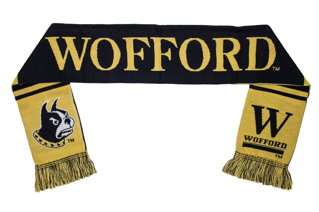Wofford Terriers Scarf - Wofford College Knitted Classic