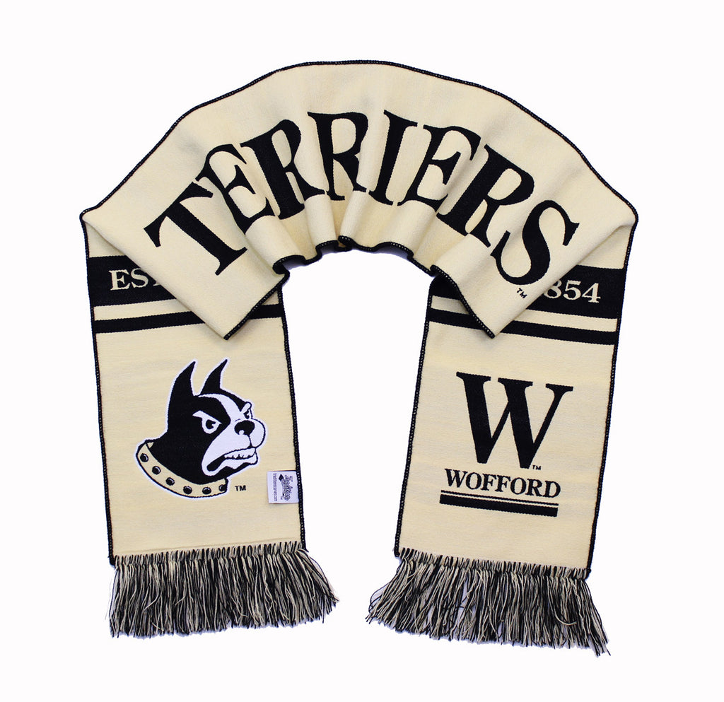 Wofford Terriers Scarf - Wofford College Woven