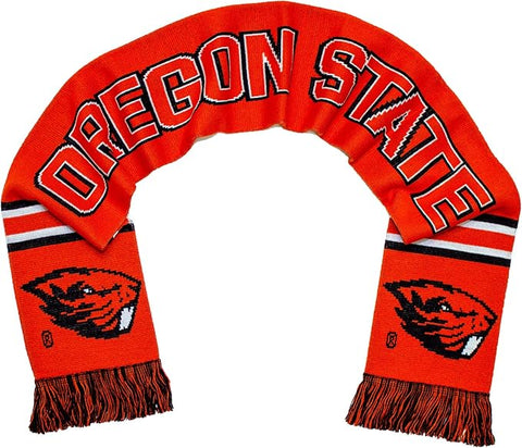 Oregon State Scarf - Orange OSU Beavers Knitted