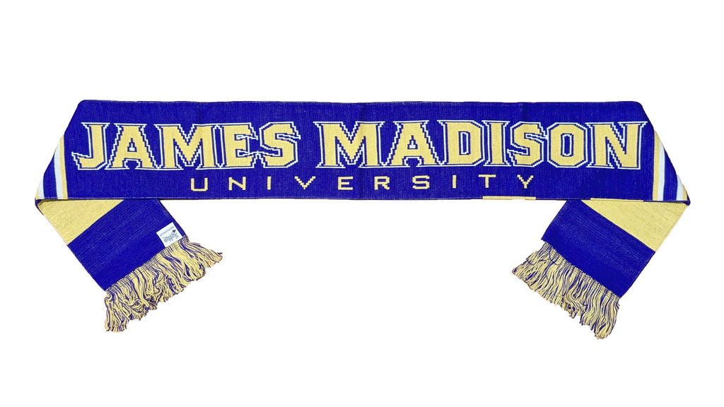 James Madison Scarf - JMU Dukes Knitted