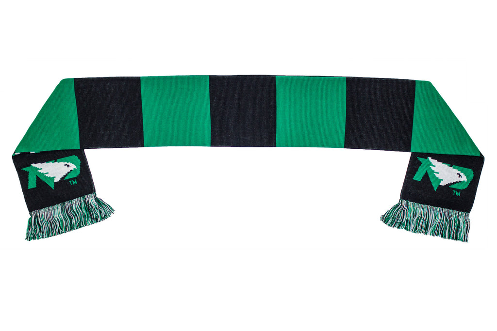 North Dakota Scarf - UND Fighting Hawks Knitted