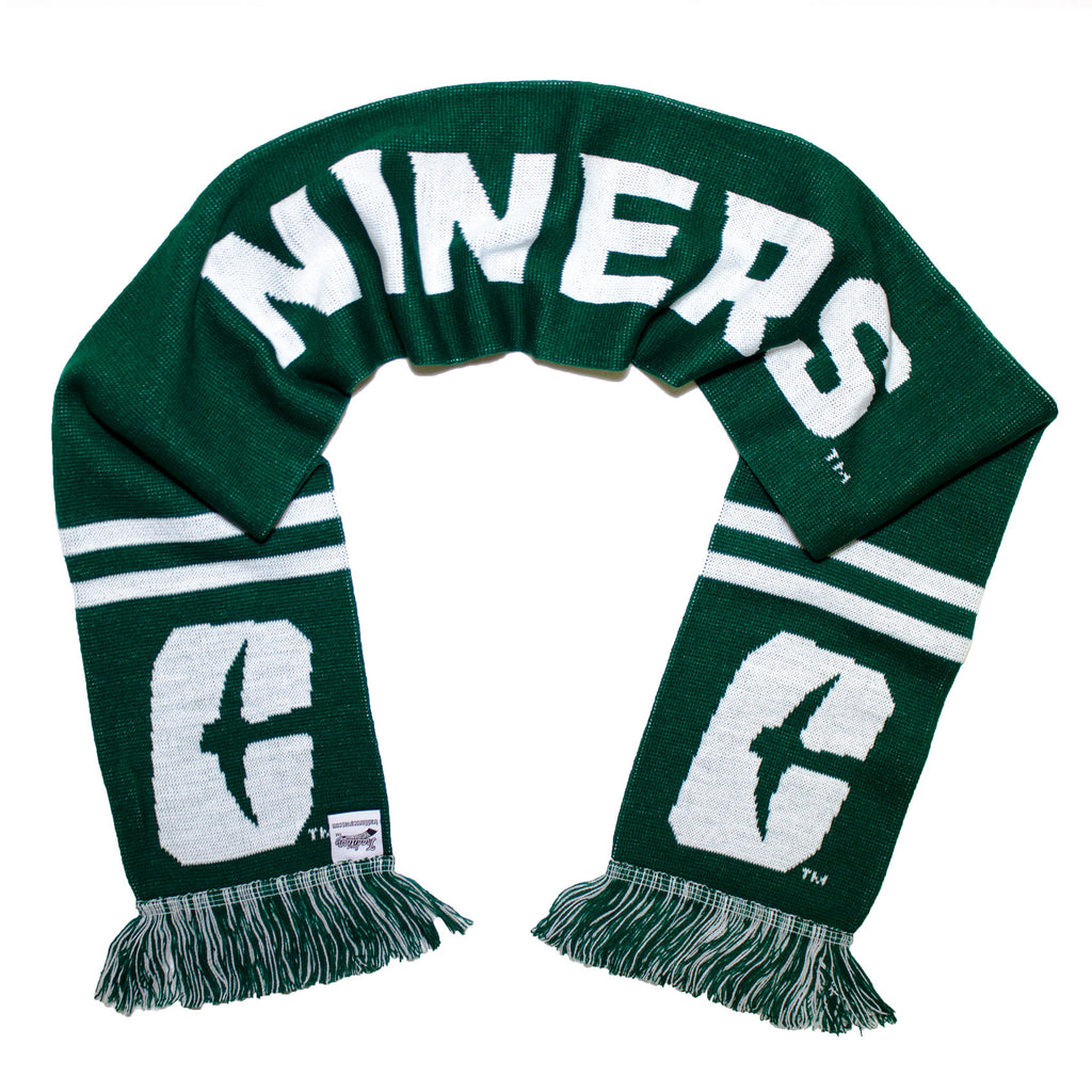 Charlotte 49ers Scarf - UNC Charlotte Knitted Classic