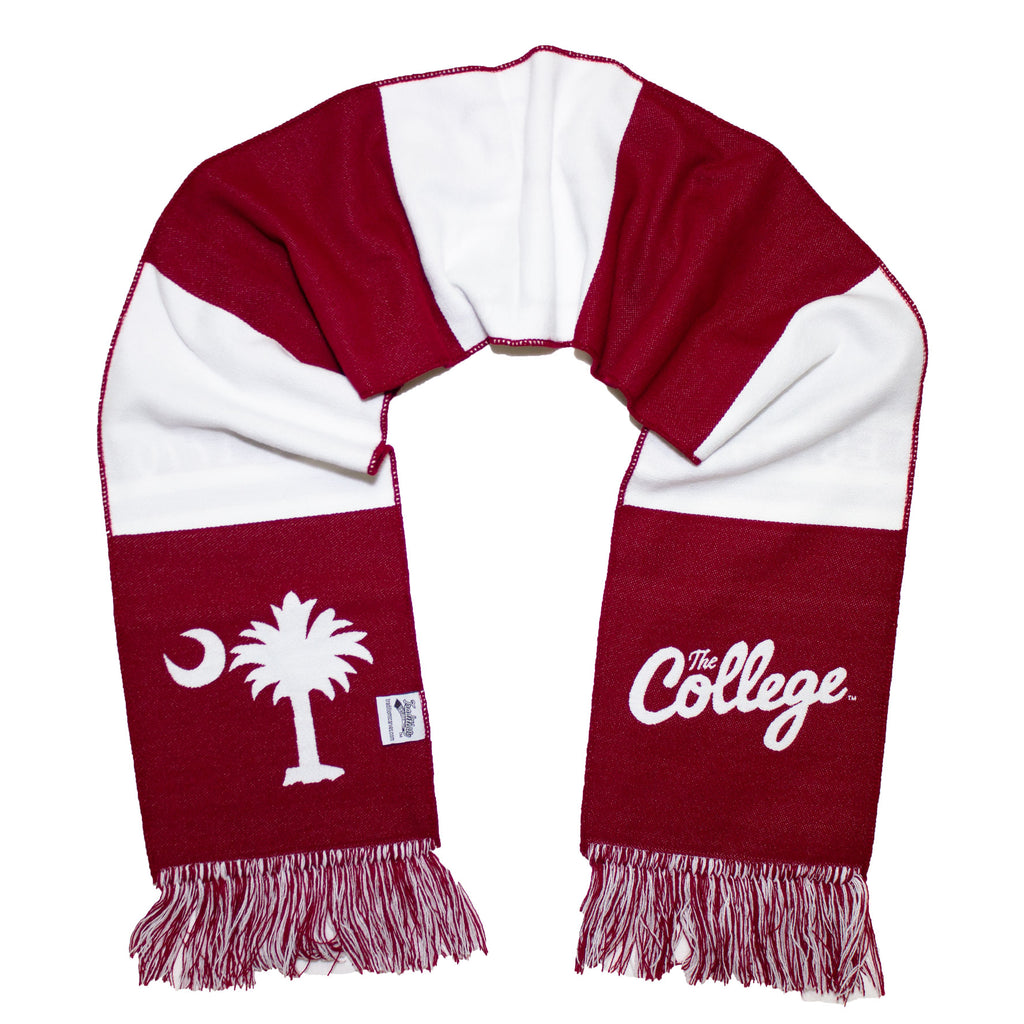 College of Charleston Cougars Scarf - COC Classic Woven