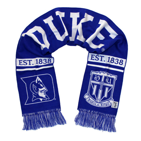 Duke University Scarf - Classic Duke Blue Devils Woven
