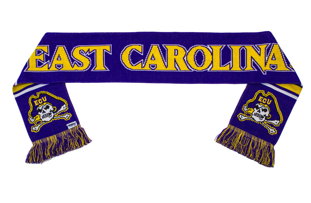 East Carolina Pirates Scarf - ECU Knitted Classic