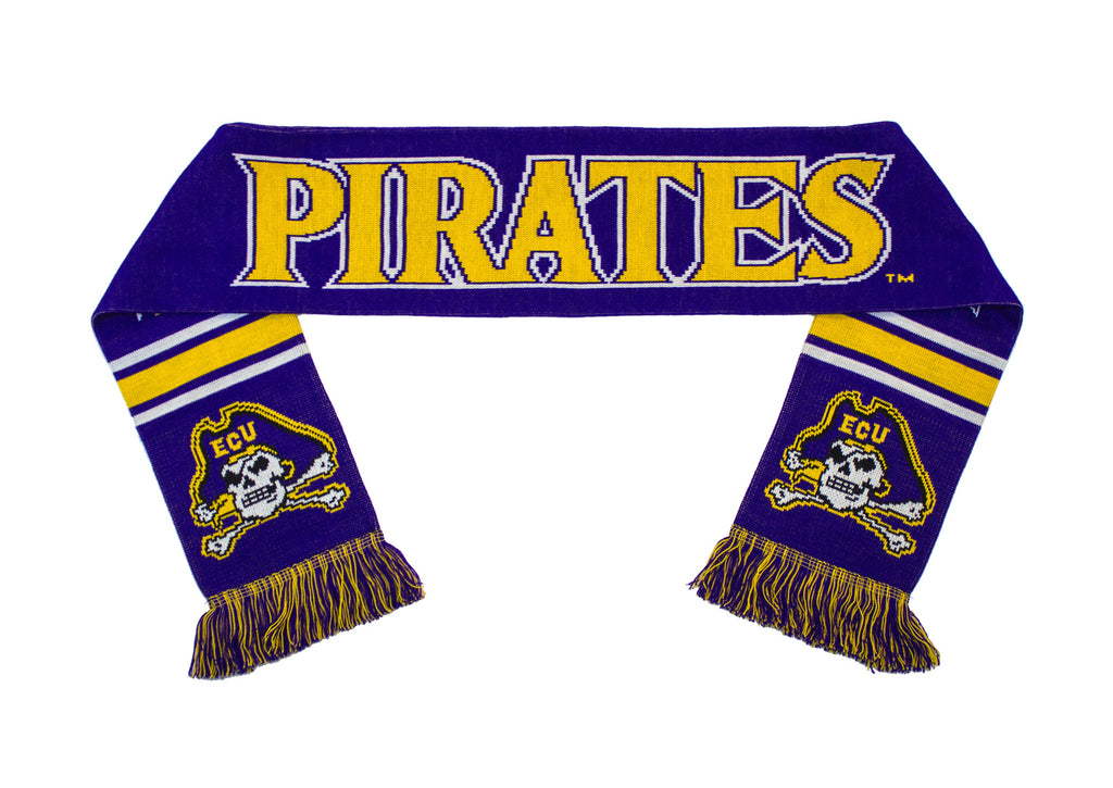 East Carolina Pirates Scarf - ECU Knitted Classic