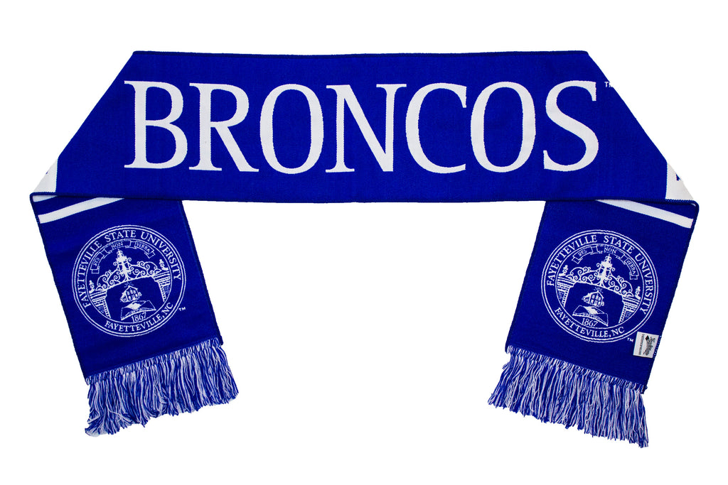 Fayetteville State Scarf - FSU Broncos Woven Classic
