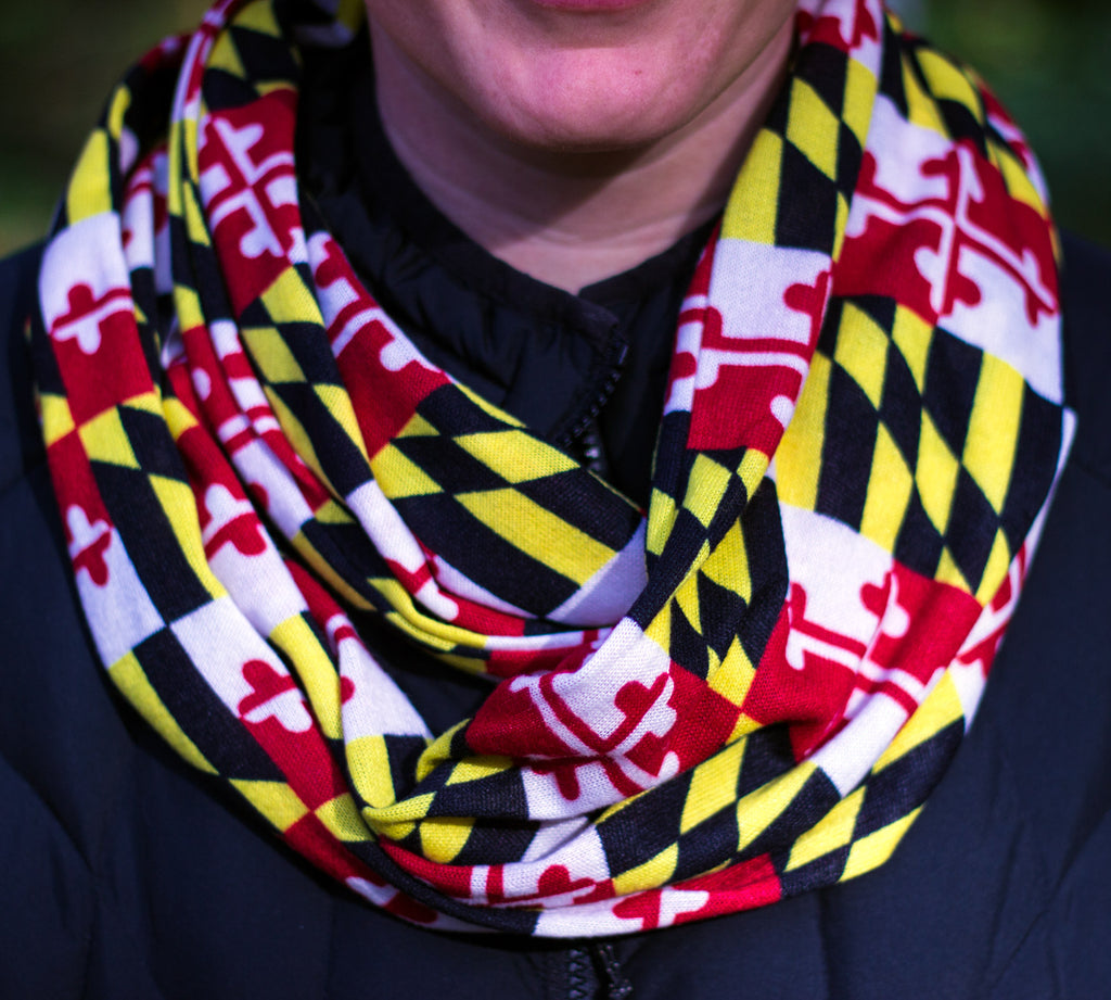 Maryland State Flag Infinity Scarf