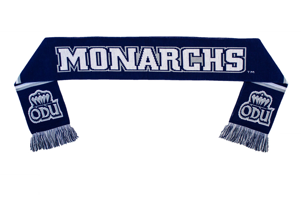 Old Dominion Scarf - ODU Monarchs Knitted Classic