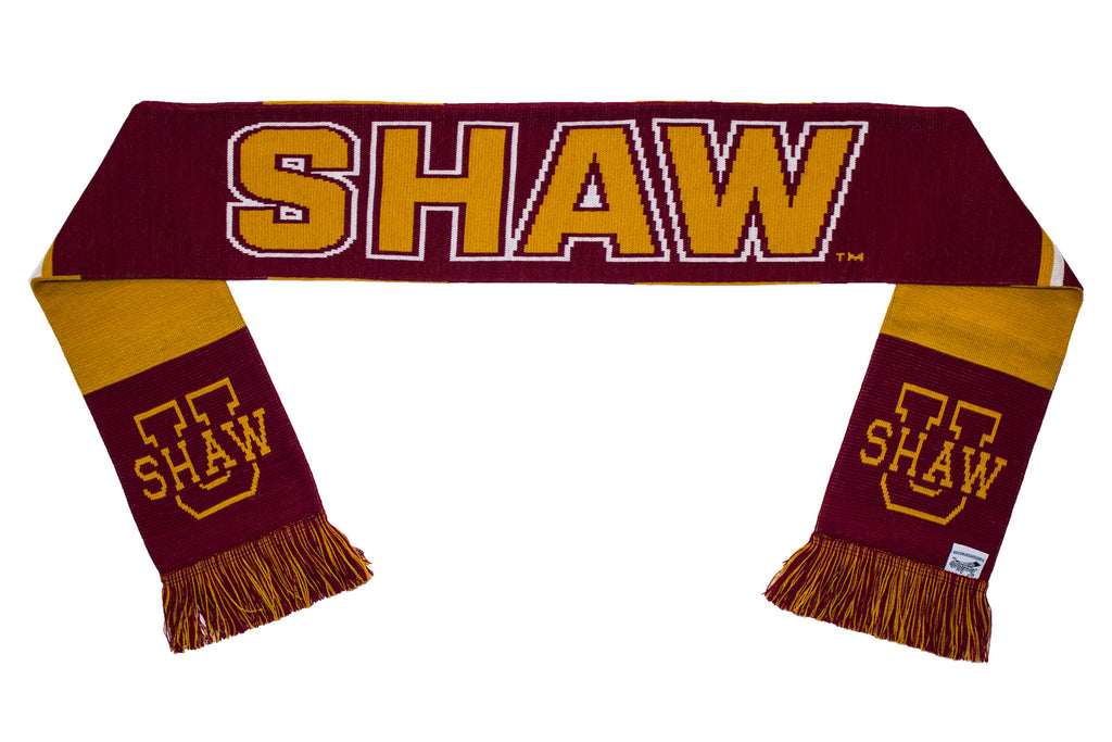 Shaw University Scarf - Shaw Bears Knitted Classic