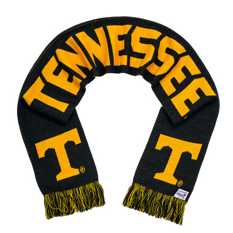 Tennessee Scarf - Tennessee Volunteers Alternate Anthracite Knitted