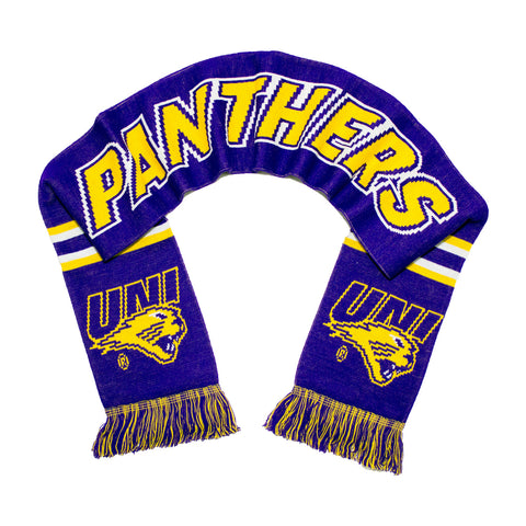UNI Panthers Scarf - University of Northern Iowa Knitted Classic