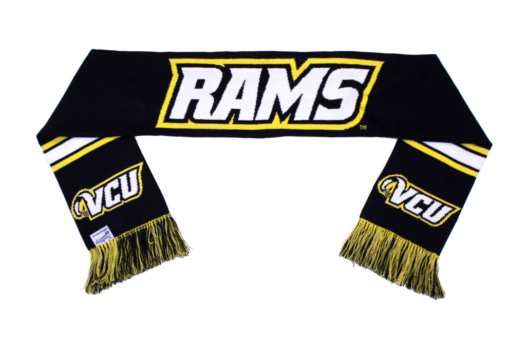 VCU Rams Scarf - Virginia Commonwealth University Knitted – Tradition ...