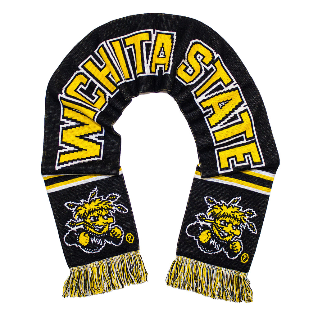Wichita State Shockers Scarf - Wichita State University Classic Knitted